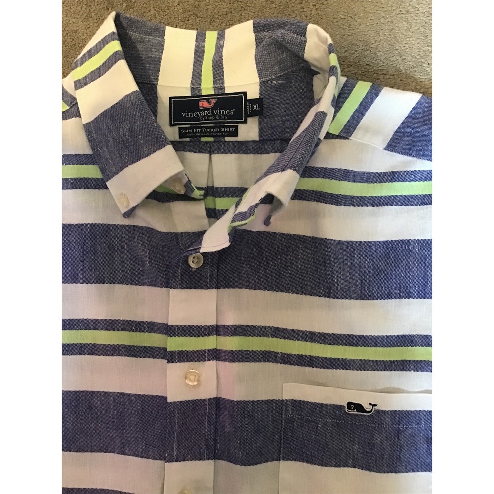 Men's Vineyard Vines Tucker Shirt Slim Fit‎ XL